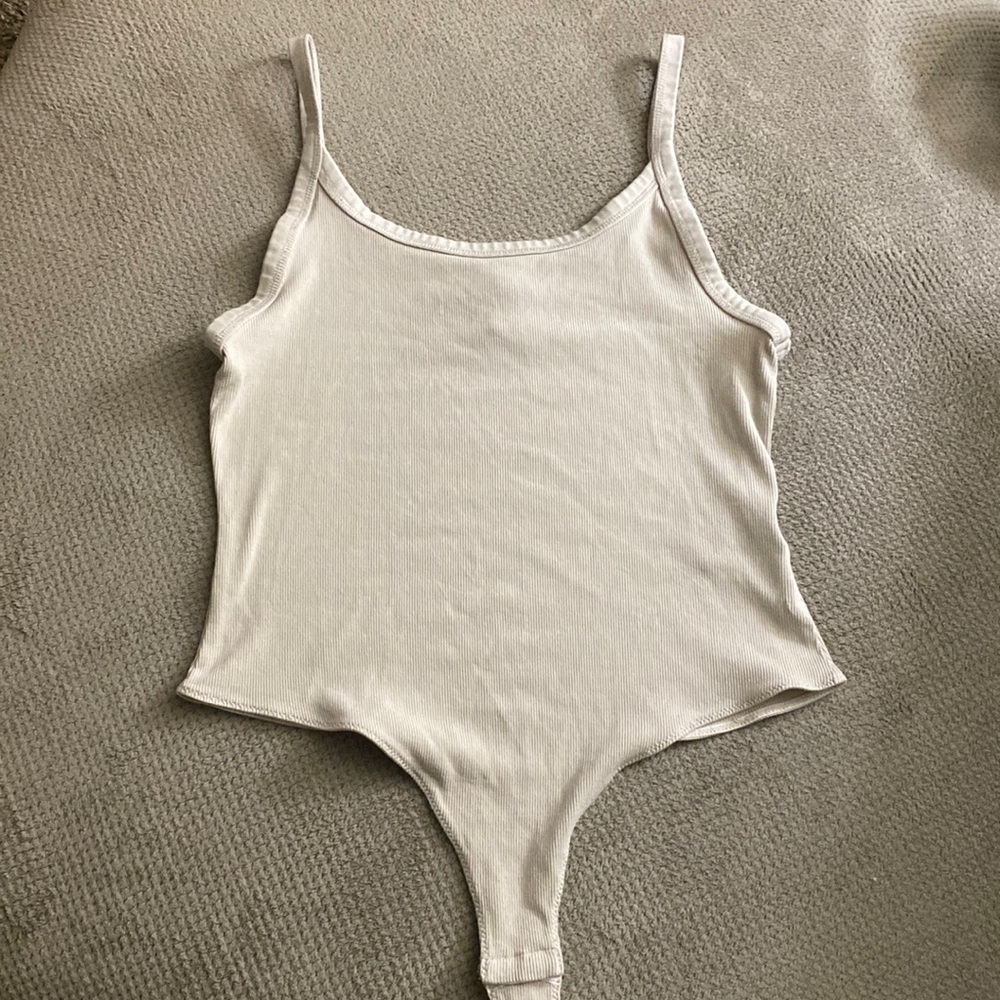 H & M ribbed tank bodysuit